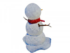 Snowman 3D Model