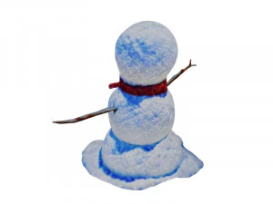 Snowman 3D Model