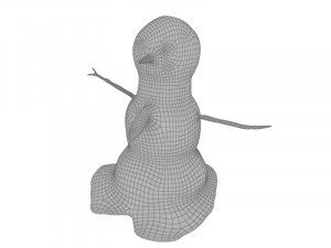 Snowman 3D Model