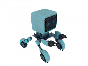 Square robot 3D 模型