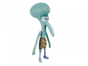 SQUIDWARD 3D Model
