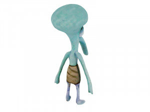 SQUIDWARD Model 3D