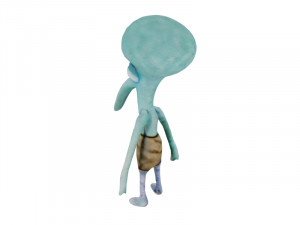 SQUIDWARD Model 3D