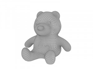 Teddy bear Model 3D