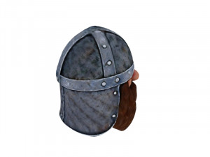Viking head Modelo 3D