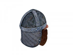 Viking head 3D Model