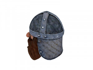Viking head Modelo 3D