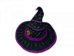Whimsical witch hat 3D Model
