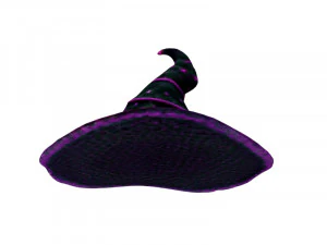 Whimsical witch hat 3D Model