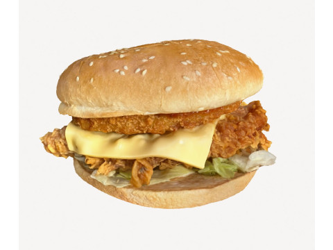 Kfc zinger burger 3D Model