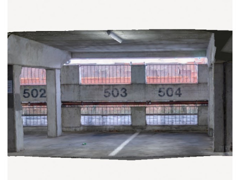 Parking garage 3D Model
