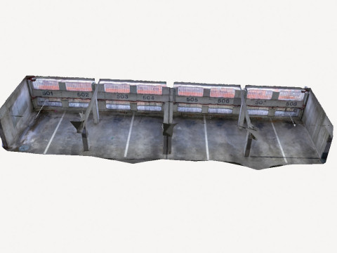 Parking garage Modelo 3D