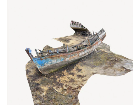 Ship wreck 3D Model