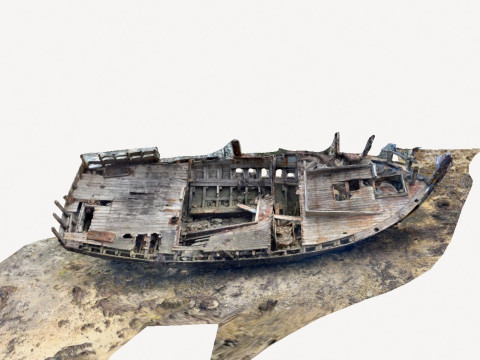 Ship wreck 3D Модель