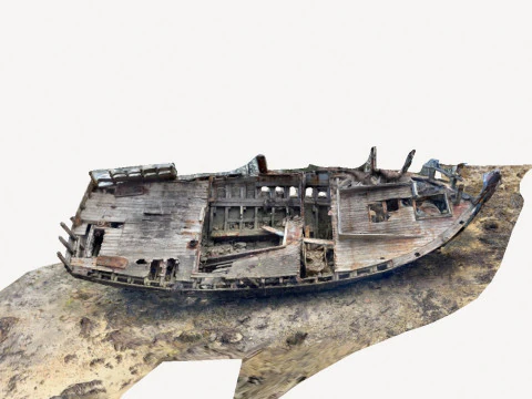 Ship wreck 3D Model