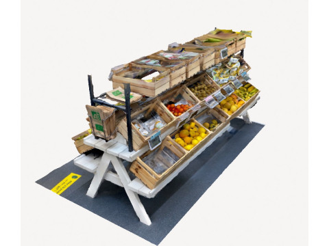 Supermarket fruits 3D Model