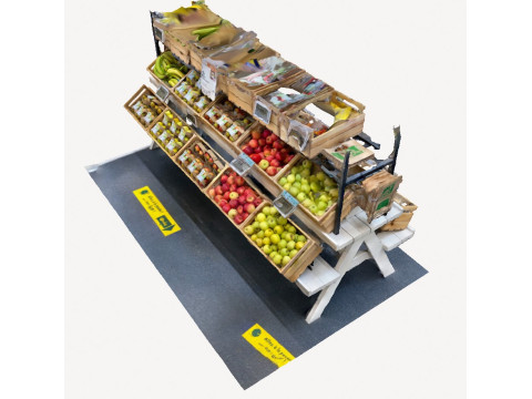 Supermarket fruits 3D Model