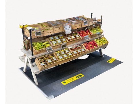 Supermarket fruits 3D Model