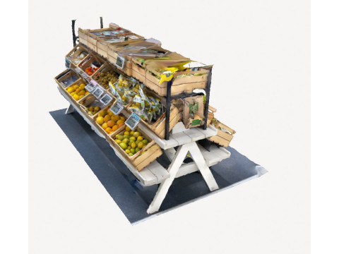 Supermarket fruits 3D Model