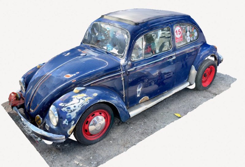 Volkswagen kfer 1300 70 Modèle 3D .c4d .max .obj .3ds .fbx .stl .blend 