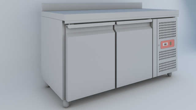 Undercounter 3D Model .c4d .max .obj .3ds .fbx .stl .blend 