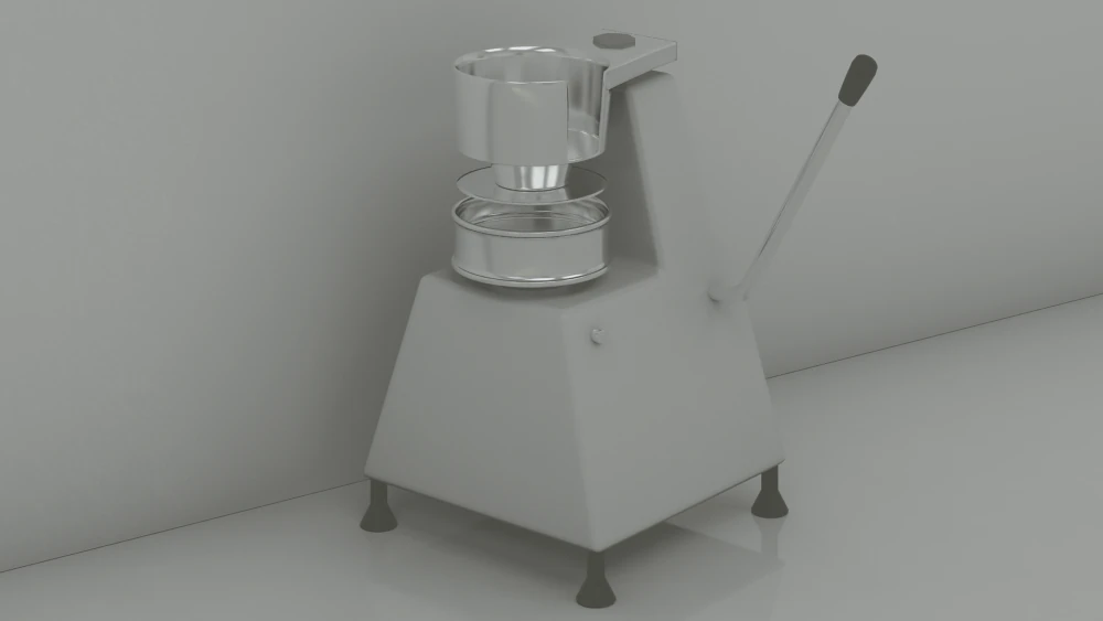 Hamburget meat Market 3D Model .c4d .max .obj .3ds .fbx .stl .blend 