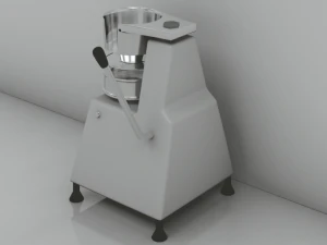 Hamburget meat Market 3D Model