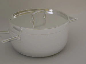 Saucepan with lid 3D Model