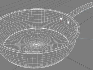 Flying pan 3D Model