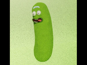 Cucumber Rick 3D Model
