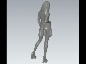 Girl 12 3D Print Model