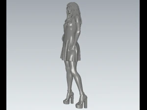 Girl 12 3D Print Model