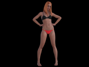 Girl 33 3D Print Model