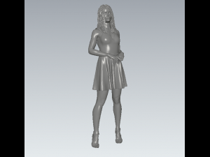 Girl 21 3D Print Model