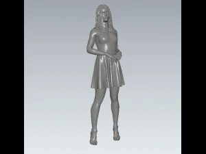 Girl 21 3D Print Model