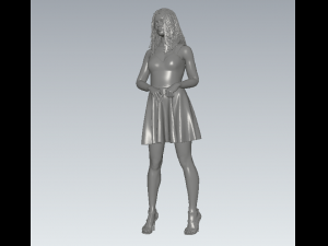Girl 21 3D Print Model