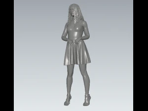 Girl 21 3D Print Model