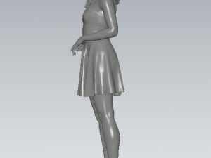 Girl 21 3D Print Model