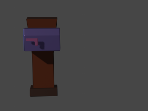 Minecraft Endermite Rigged | 3D model