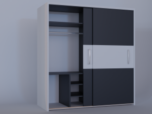 Wardrobe Model 3D