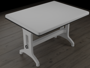 Plastic Table 3D Модель