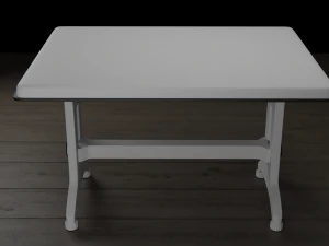 Plastic Table 3D Model