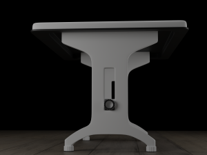 Plastic Table Model 3D