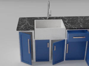 Kitchen Modern 3D Model