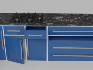 Kitchen Modern 3D Model