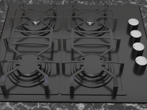 Kitchen Modern Modello 3D