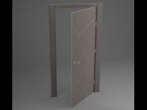 Modern Door Modelo 3D