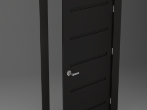 Modern Door Modelo 3D