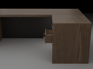 Office Desk 3D Модель