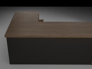 Office Desk 3D Модель